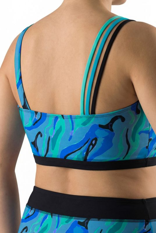 Cool Chili Split Strap Two Piece Bikini Set