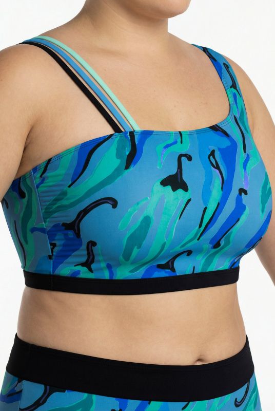 Cool Chili Split Strap Two Piece Bikini Set