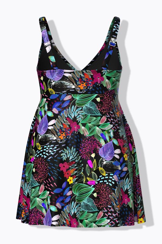 Jungle Flora Swim Dress