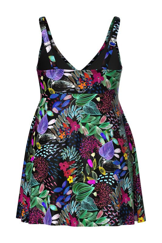 Jungle Flora Swim Dress