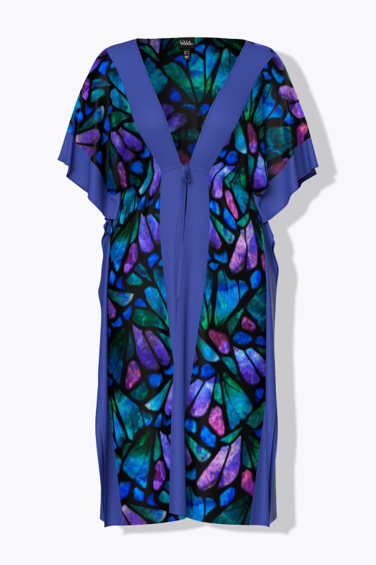 Butterfly Wing Drawstring Waist Kaftan