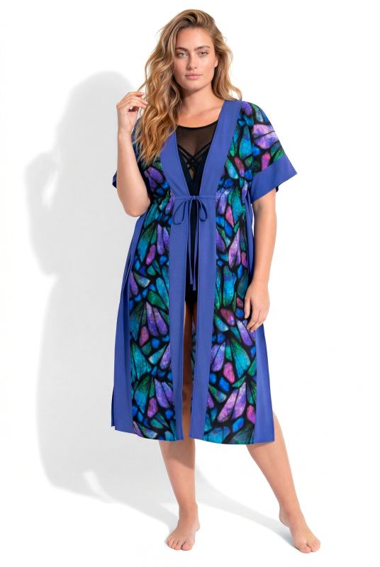 Butterfly Wing Drawstring Waist Kaftan