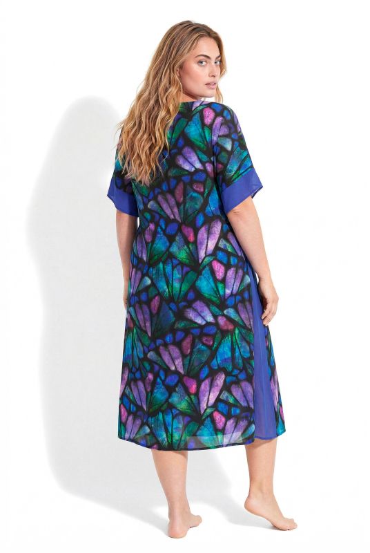 Butterfly Wing Drawstring Waist Kaftan