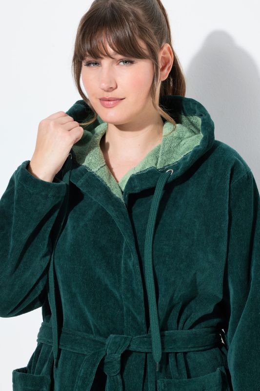 Double Faced Terry Cloth Bathrobe