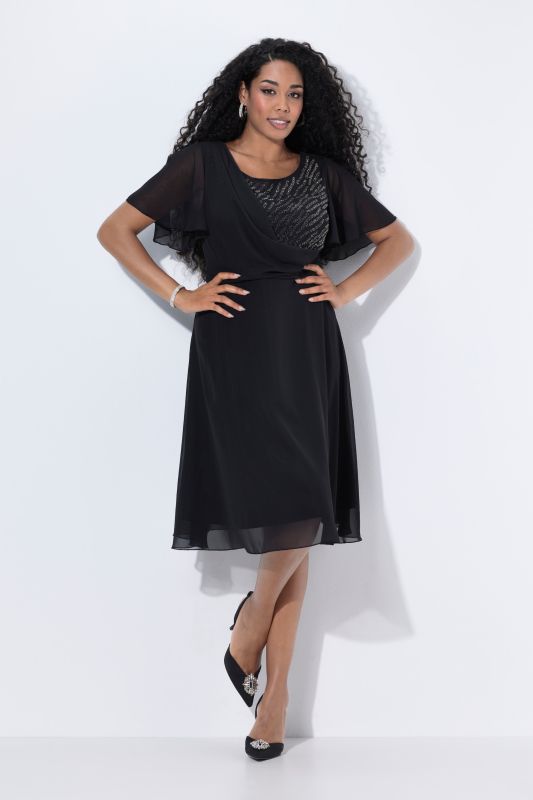 Sparkling Chiffon Cocktail Dress