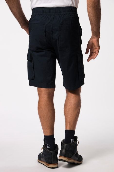 Trekking, cargo bermuda, ribstop, slip waistband