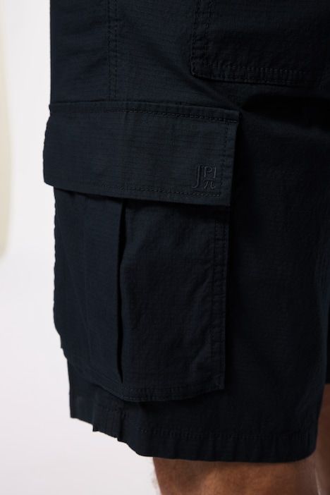 Trekking, cargo bermuda, ribstop, slip waistband