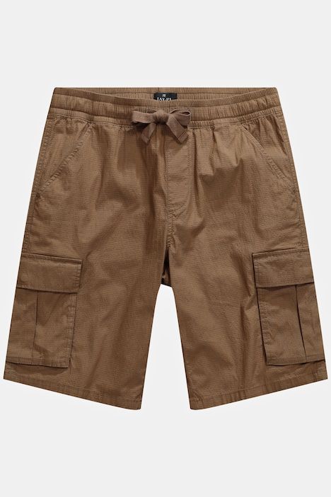 Trekking, cargo bermuda, ribstop, slip waistband