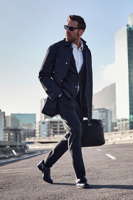 Leather laptop bag