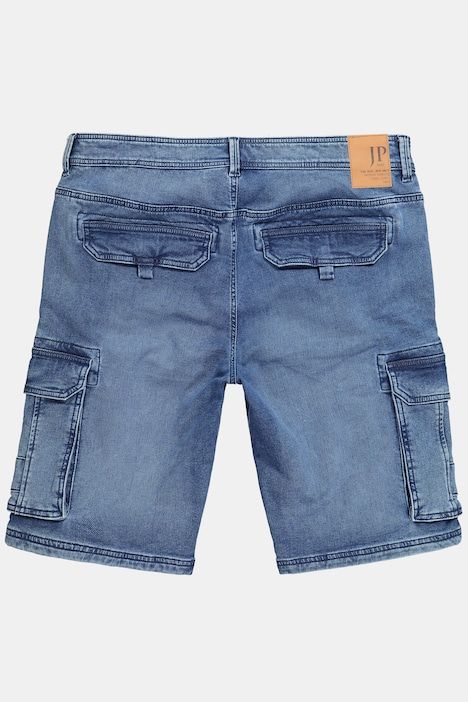 FLEXNAMIC® denim cargo Bermuda shorts