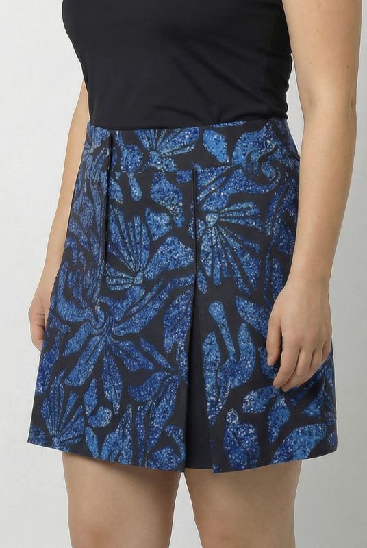 Floral Print UPF Performance Skort