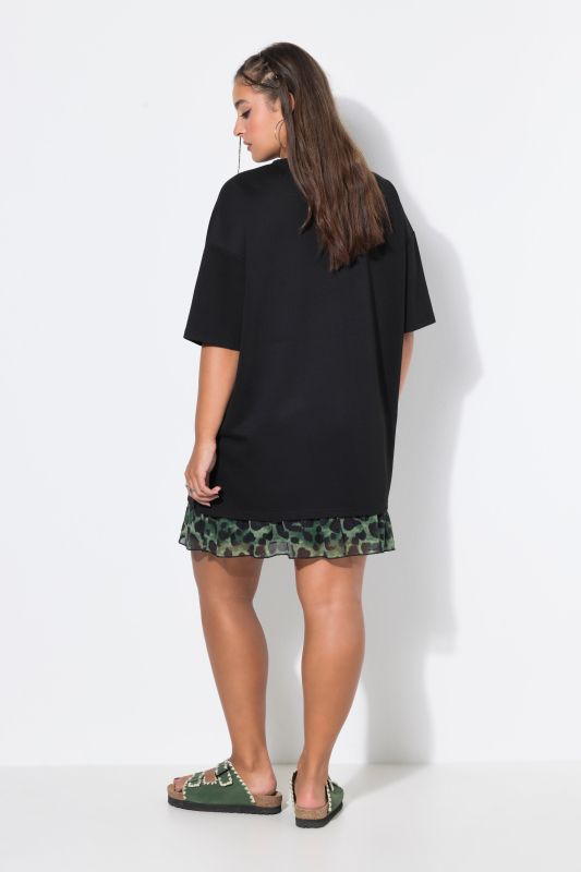 Decorative Seam Scuba Jersey Tee