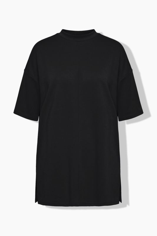Decorative Seam Scuba Jersey Tee