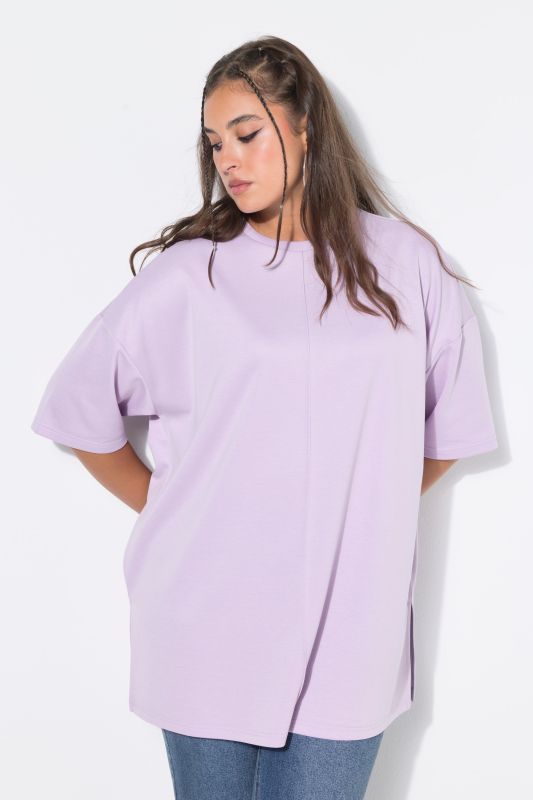 Decorative Seam Scuba Jersey Tee