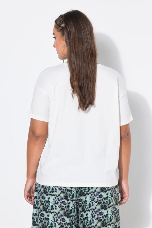 Embroidered Lettering Tee