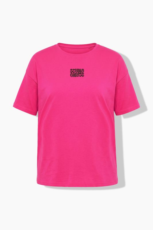 Embroidered Lettering Tee