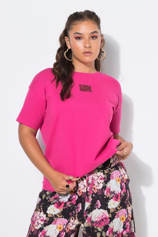 Embroidered Lettering Tee