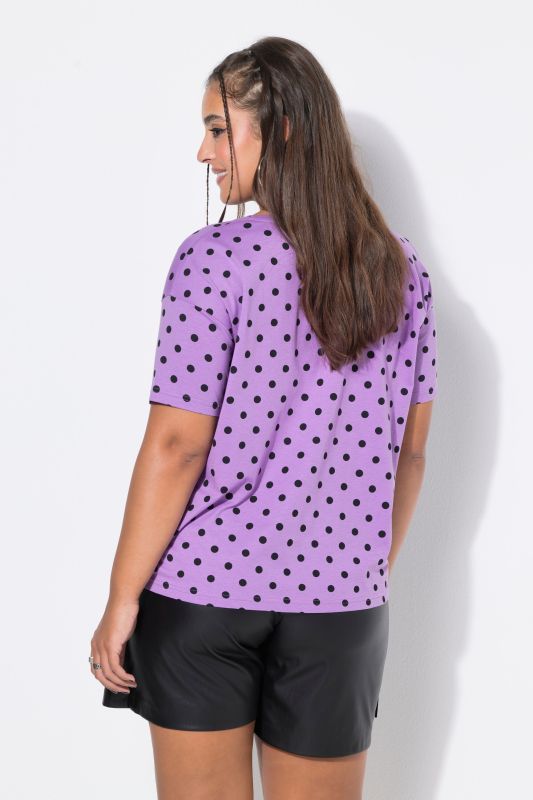 Short Sleeve Polka Dot Tee
