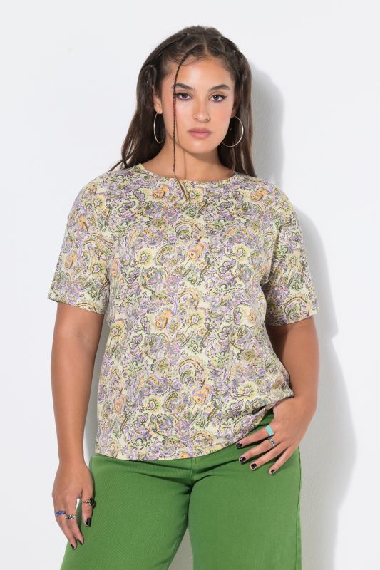 Pastel Paisley Short Sleeve Tee