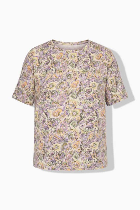 Pastel Paisley Short Sleeve Tee