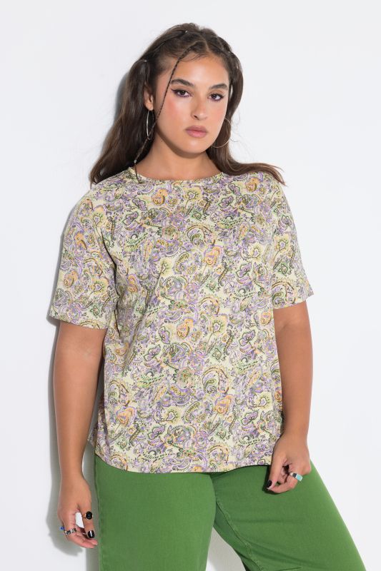 Pastel Paisley Short Sleeve Tee