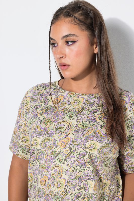 Pastel Paisley Short Sleeve Tee