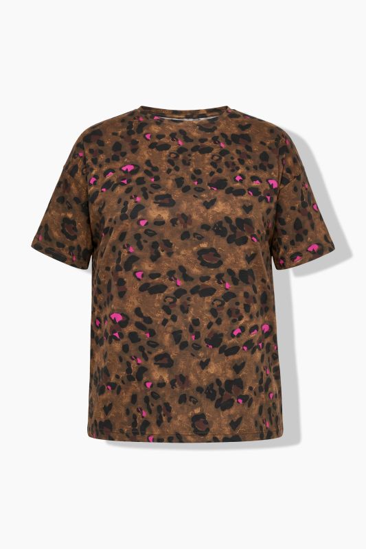 Leopard Print Short Sleeve Tee