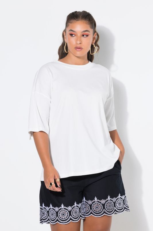 Pearl Fringe Oversized Tee