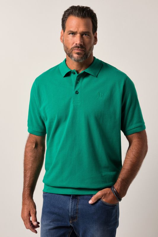 Belly Fit Cotton Piqué Polo Shirt