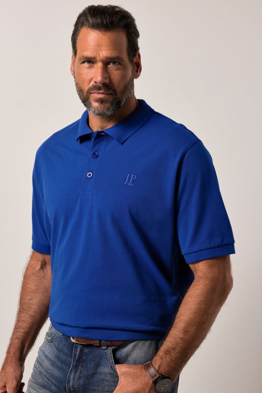 Belly Fit Cotton Piqué Polo Shirt
