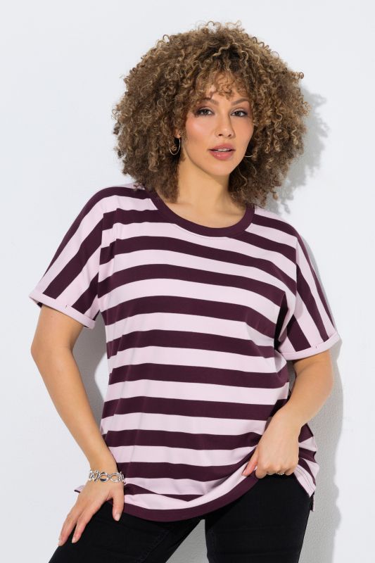 Striped Short Sleeve Cotton Tee