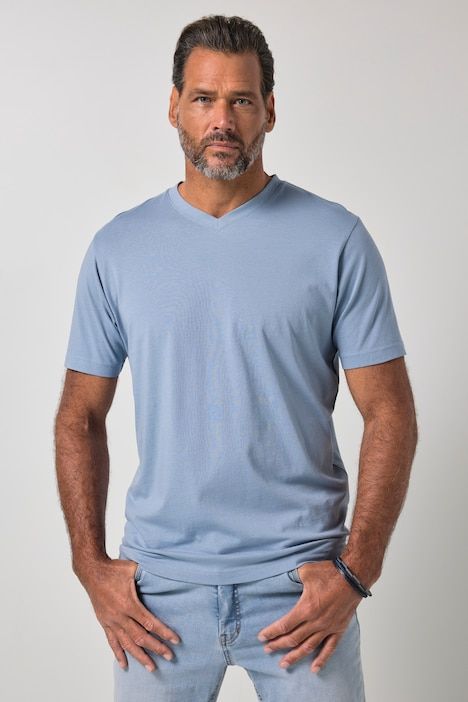 Classic Short Sleeve V-Neck Tee