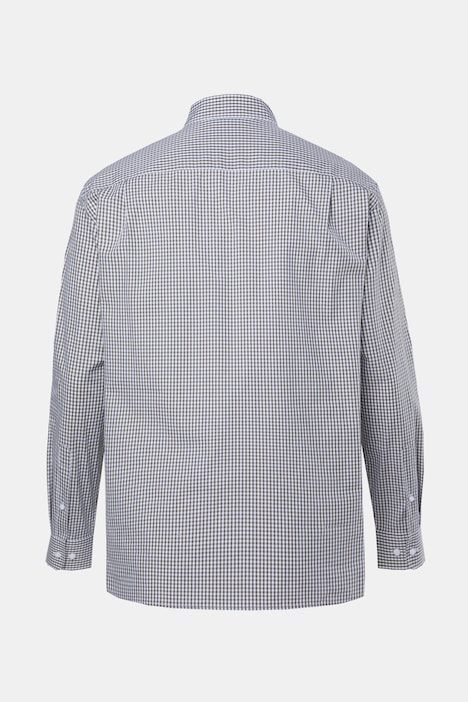 Easy Care Button Down Collar Comfort Fit Check Shirt