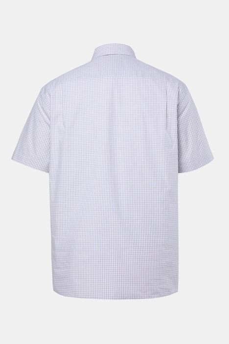 Easy Care Short Sleeve Comfort Fit Check Shirt