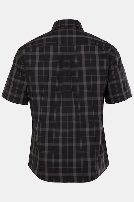 Short Sleeved Plaid Shirt
