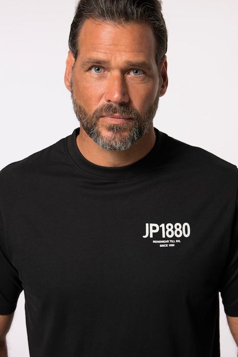  Тениска JP1880 с къс ръкав с голям принт