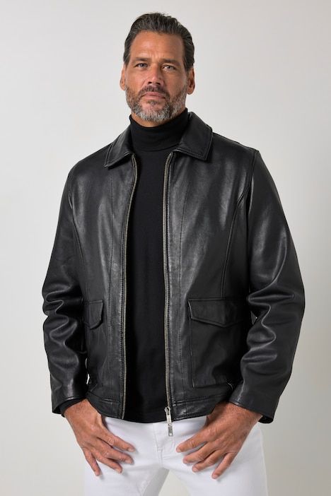 Leather jacket, lamb nappa