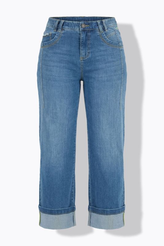 Wide Leg Comfort Waist Jeans