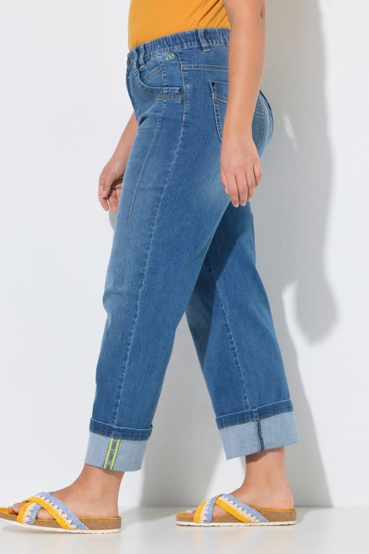 Wide Leg Comfort Waist Jeans