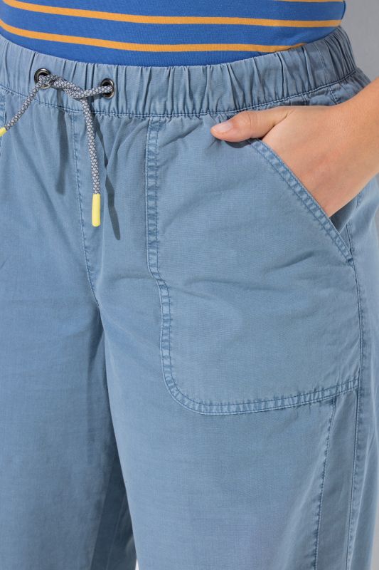 Wide Leg Drawstring Waist Pants