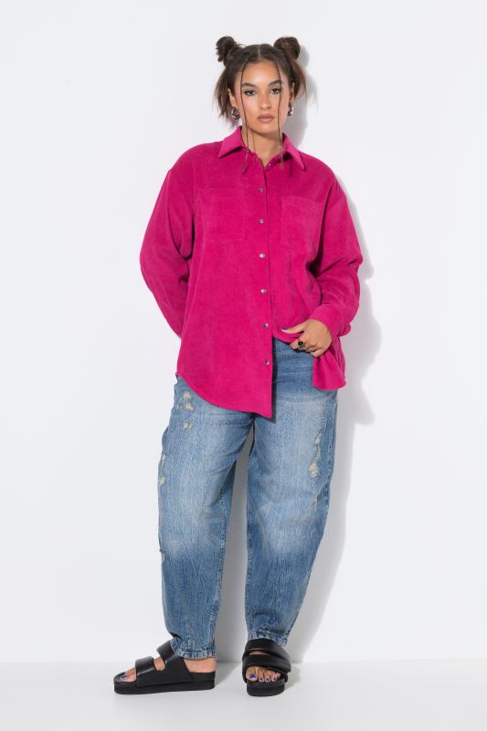 Oversized Fit Corduroy Shirt