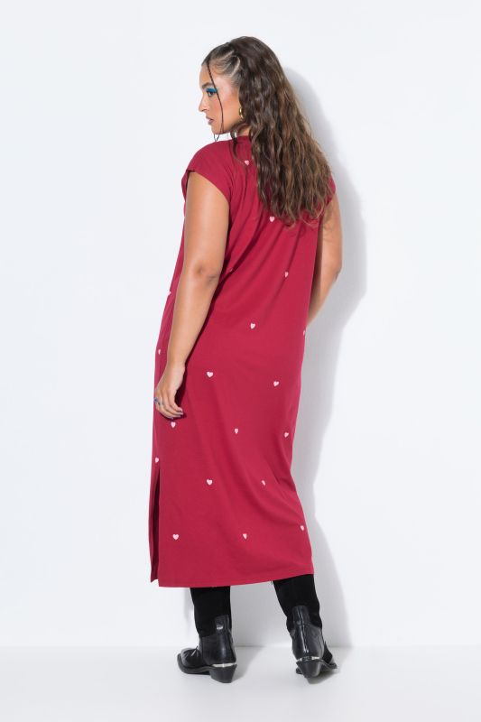 Hearts Sleeveless Jersey Dress