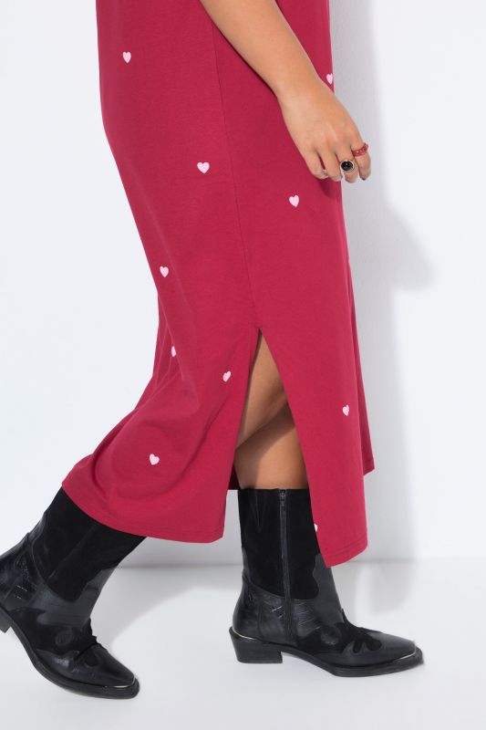 Hearts Sleeveless Jersey Dress