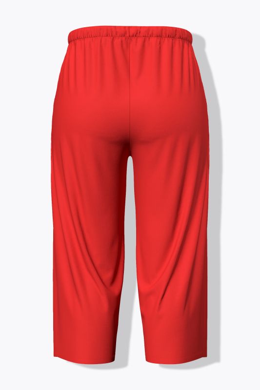 Cotton Knit Crop Pants
