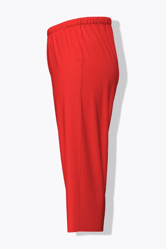 Cotton Knit Crop Pants