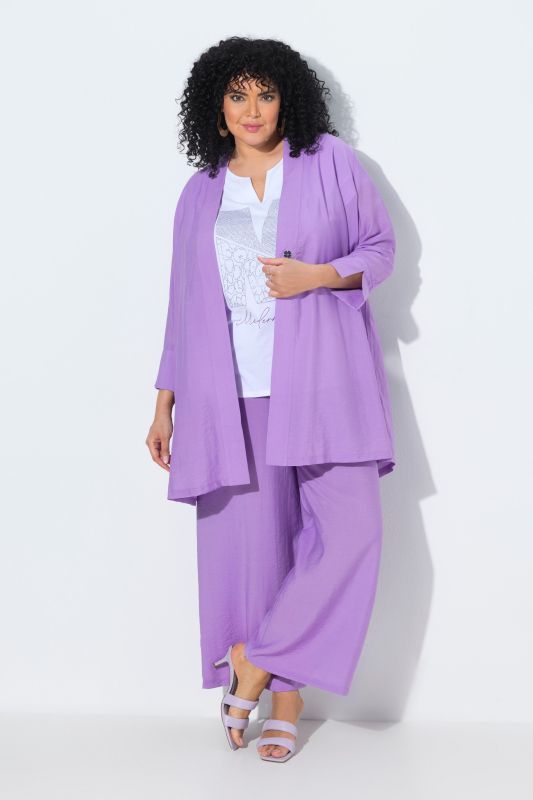 Oversized V-Neck Snap Close Cardigan