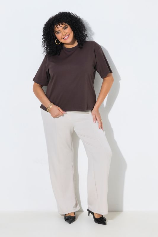 Dressy Elastic Waist Sweatpants
