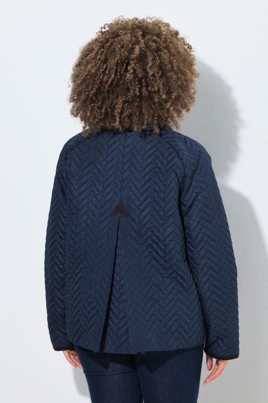 HYPRAR Herringbone Quilted Water-Repellent Jacket