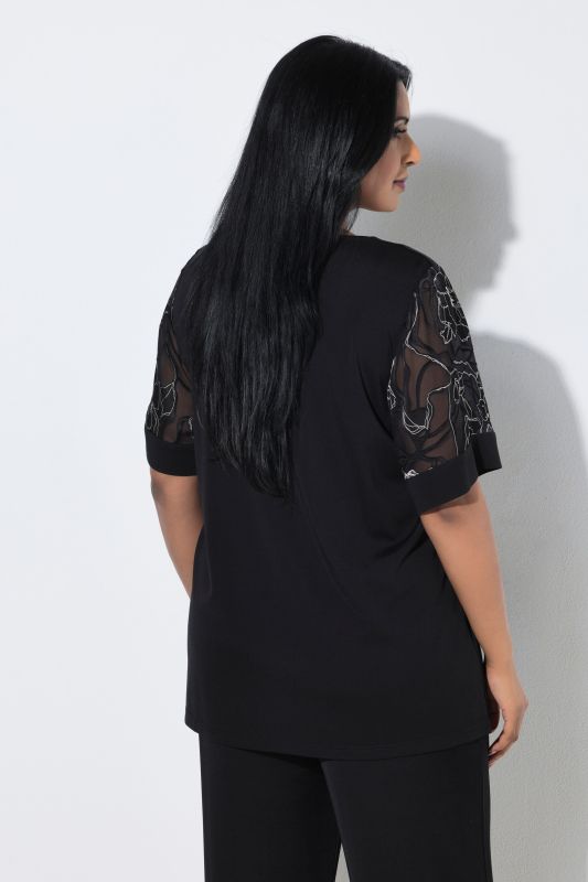 Punto di Roma Floral Embroidered Blouse