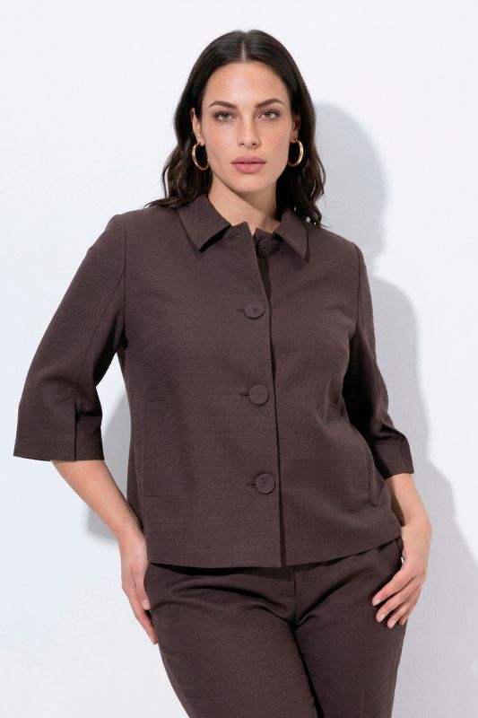 Woven Stretch-Fit Cotton Jacket
